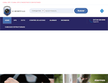 Tablet Screenshot of integraseguridad.com